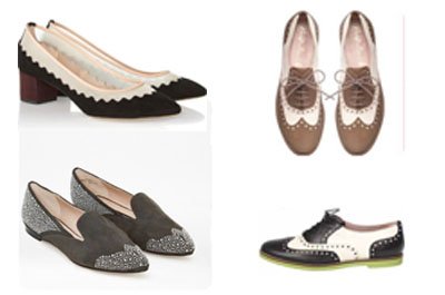Ballerinas y oxfords tendencias otoño invierno 2014